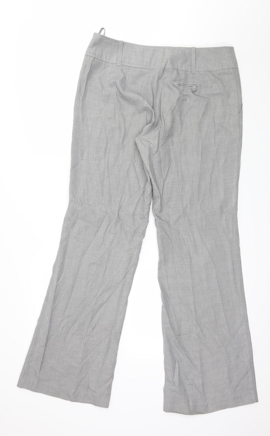 Womens UK Size 14 H&M Regular Fit  Grey Trousers