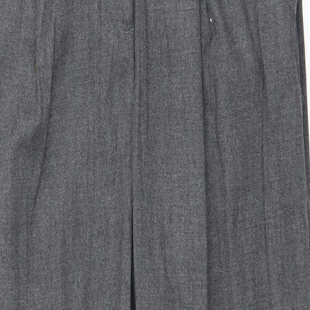 Topshop Womens Grey   Trousers  Size 6 L25 in