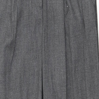 Topshop Womens Grey   Trousers  Size 6 L25 in