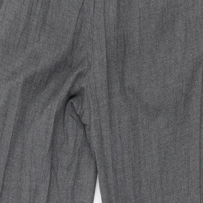 Topshop Womens Grey   Trousers  Size 6 L25 in