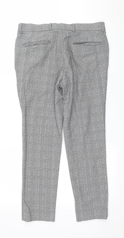 River Island Mens Green Check  Trousers  Size 30 in L26 in