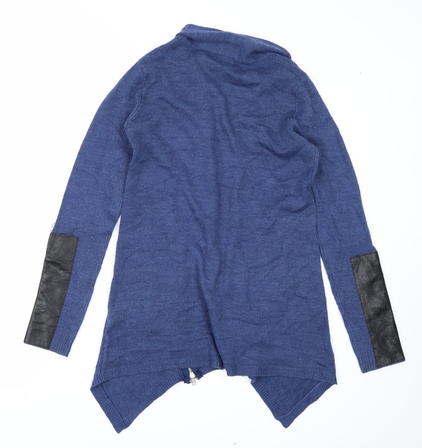 Love knitwear Womens Blue  Knit Cardigan Jumper Size S