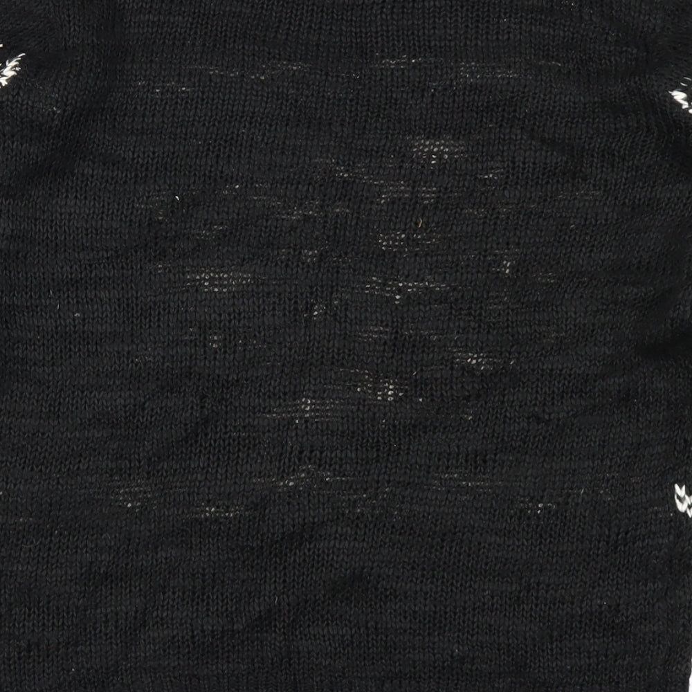Real Clothing Company Womens Black   Pullover Jumper Size S