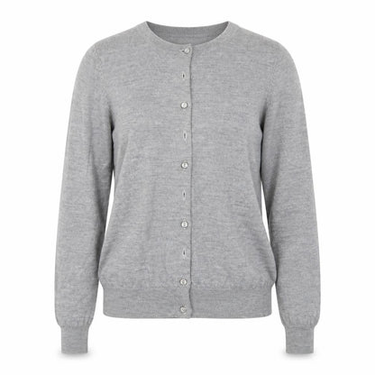 Rope Womens Grey  Knit Cardigan Jumper Size M