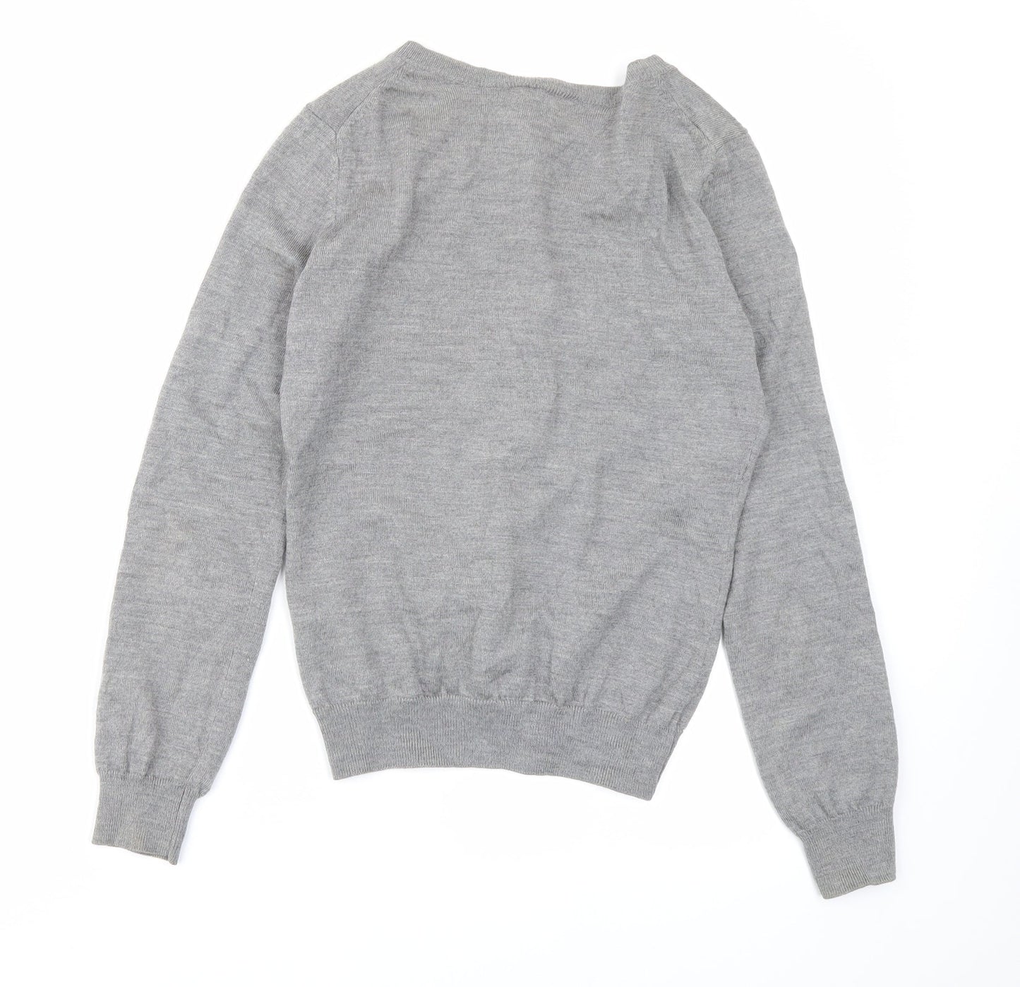 Rope Womens Grey  Knit Cardigan Jumper Size M