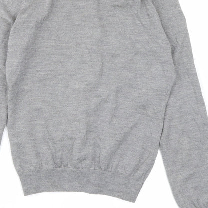 Rope Womens Grey  Knit Cardigan Jumper Size M