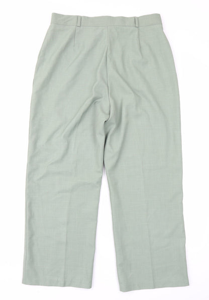 Bonmarché Womens Green   Trousers  Size 16 L22 in