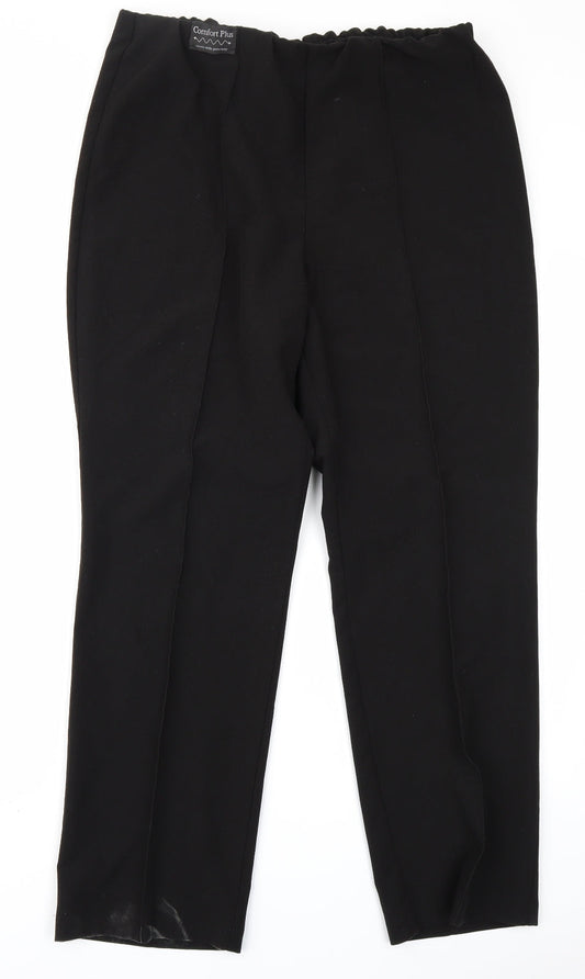 Classic Womens Black   Trousers  Size 14 L26 in
