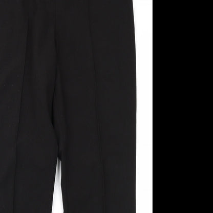 Womens UK Size 14 Classic Regular Fit  Black Trousers