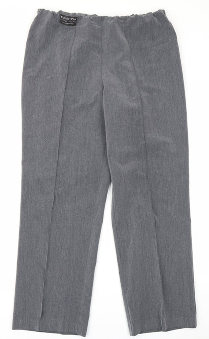 Classic Womens Grey   Trousers  Size 14 L27 in