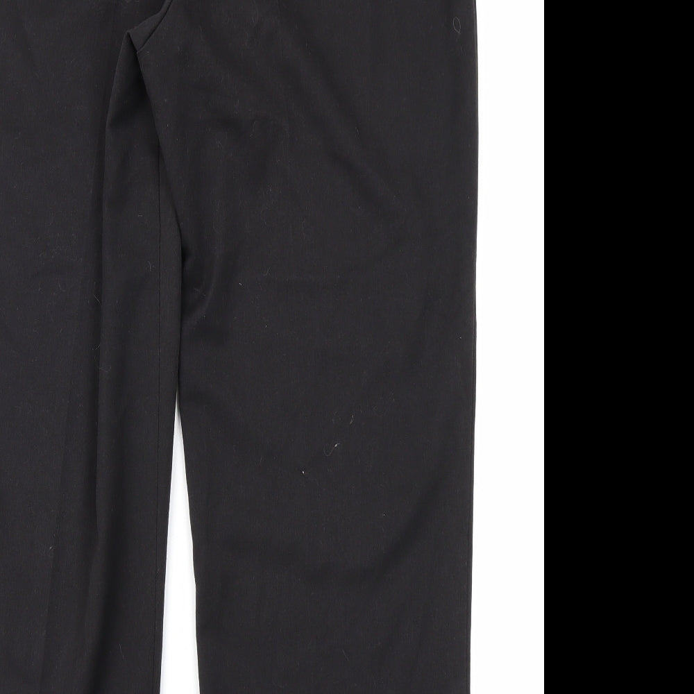 Womens UK Size 16 Annabelle Regular Fit  Black Trousers