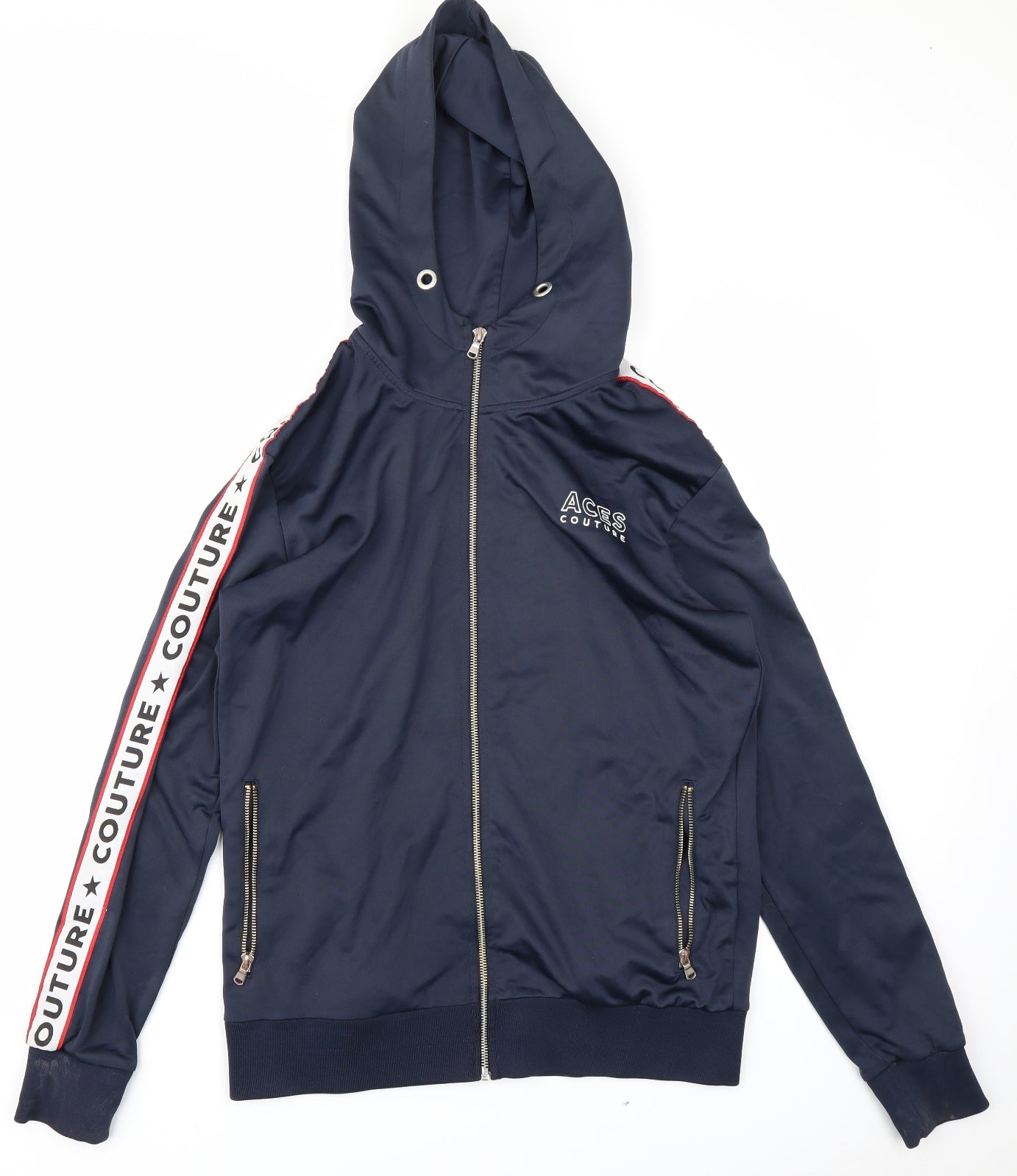 Aces Couture Mens Blue   Jacket  Size M