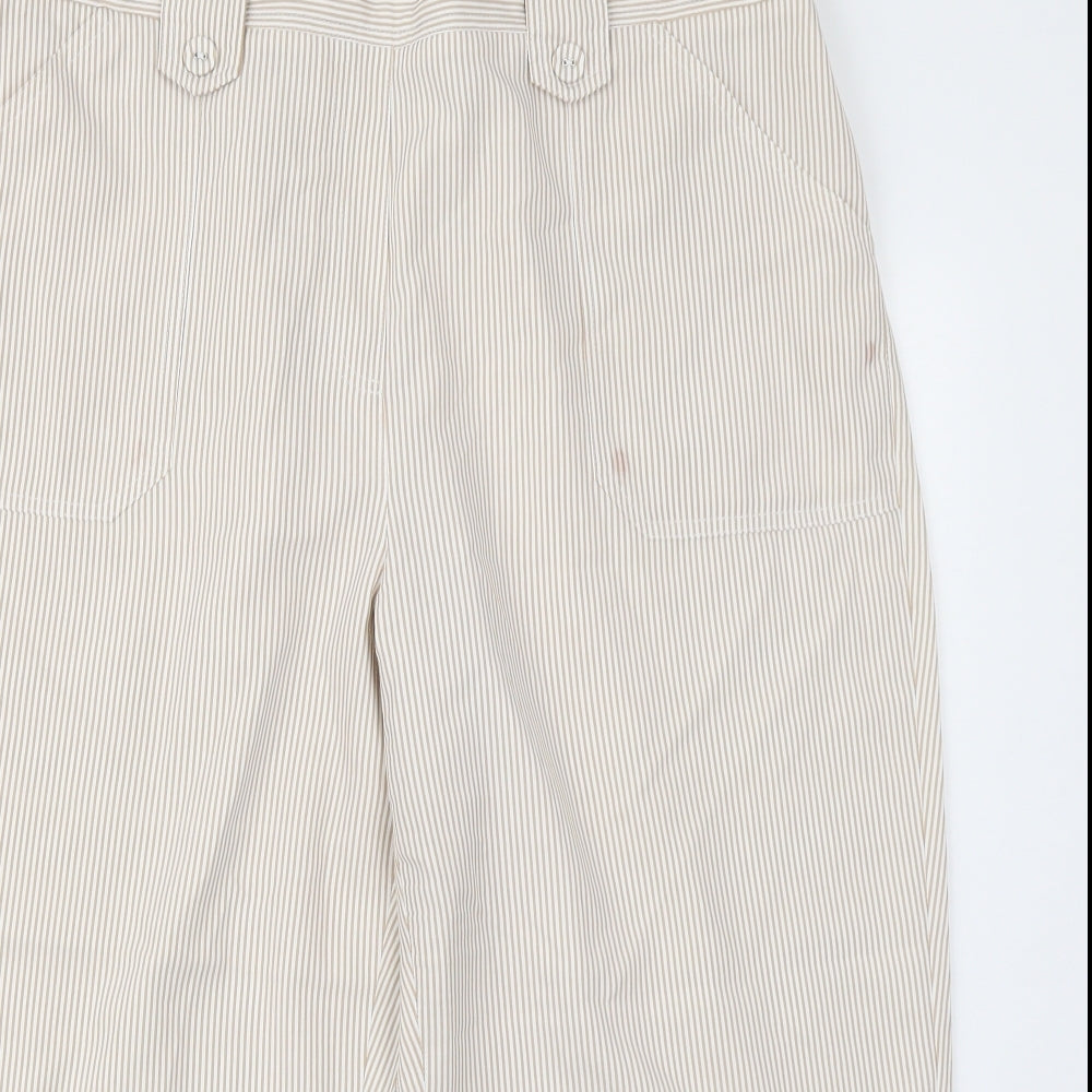 Classic Womens Brown Striped  Trousers  Size 20 L22 in