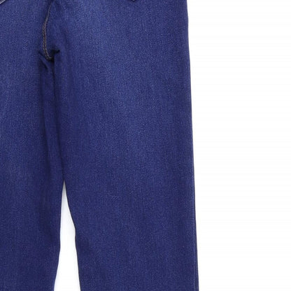 Denim & Co. Womens Blue  Denim Skinny Jeans Size 8 L27 in