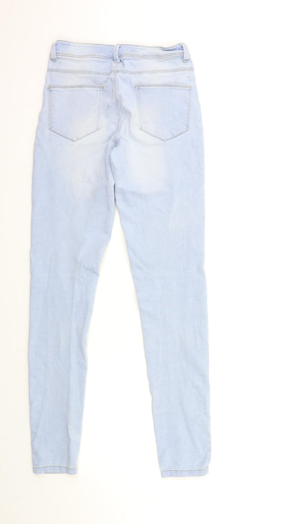 Denim & Co. Womens Blue  Denim Skinny Jeans Size 6 L29 in