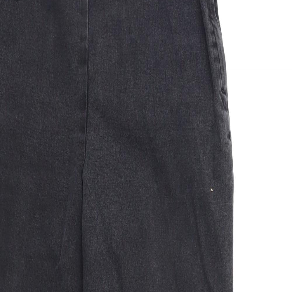 Debenhams Womens Grey  Denim Skinny Jeans Size 12 L28 in