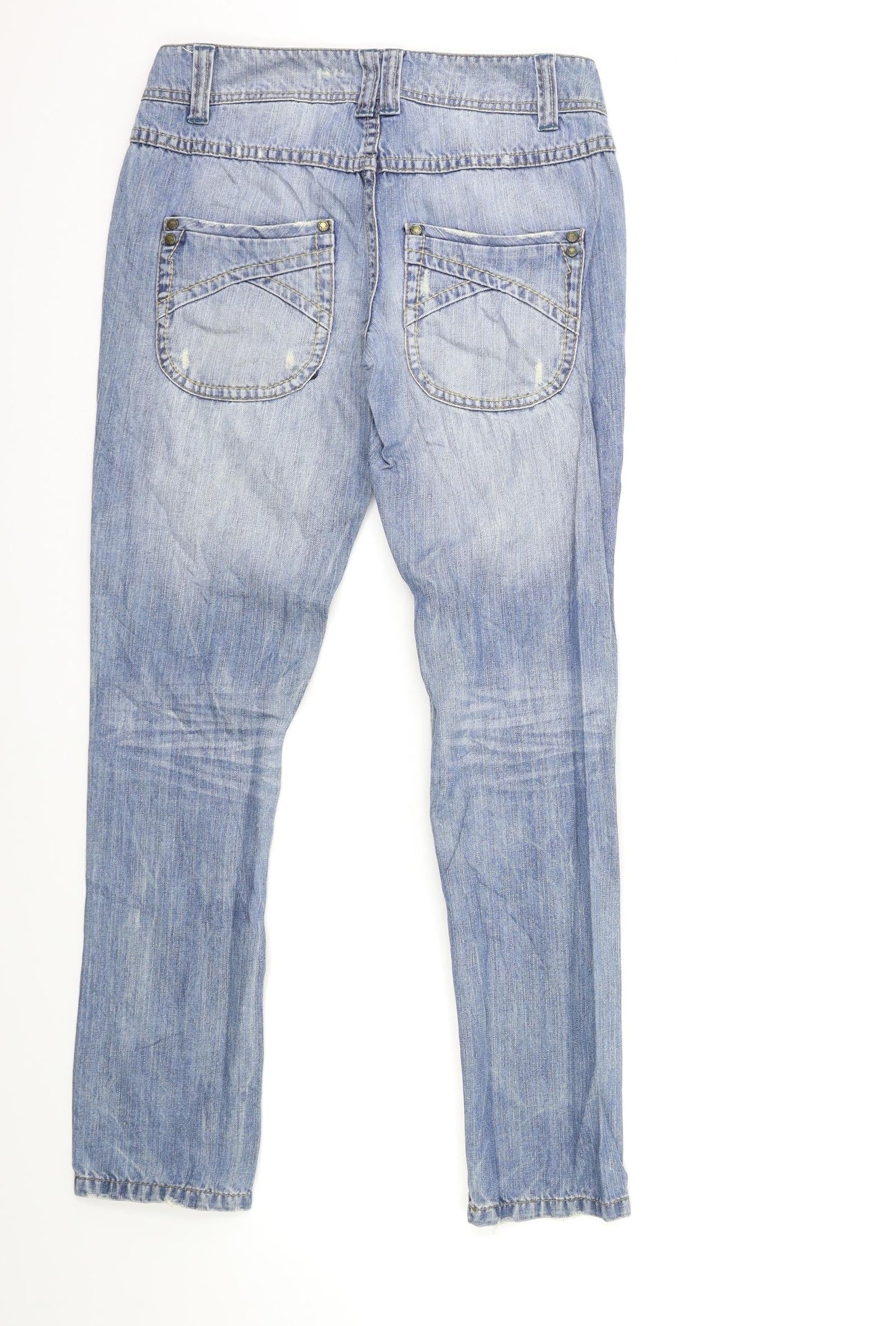 NEXT Womens Blue  Denim Skinny Jeans Size 6 L28 in