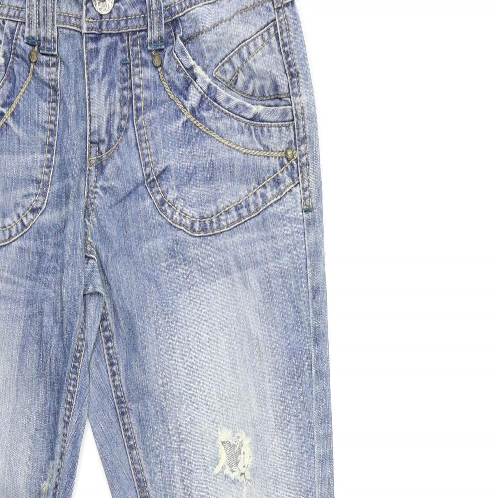 NEXT Womens Blue  Denim Skinny Jeans Size 6 L28 in