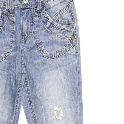 NEXT Womens Blue  Denim Skinny Jeans Size 6 L28 in