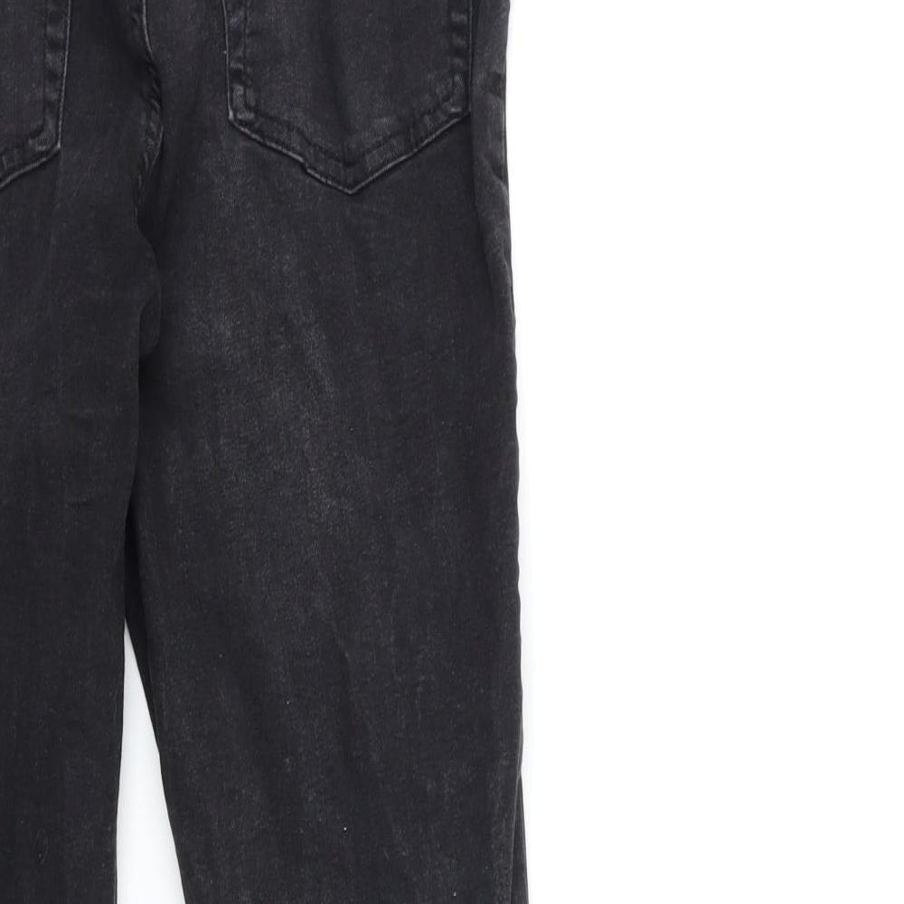 Denim & Co. Womens Black  Denim Skinny Jeans Size 12 L26 in