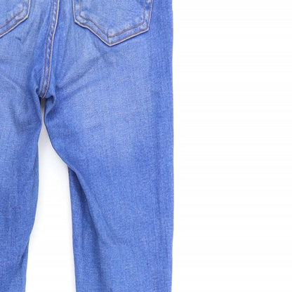 Denim & Co. Womens Blue  Denim Skinny Jeans Size 8 L28 in