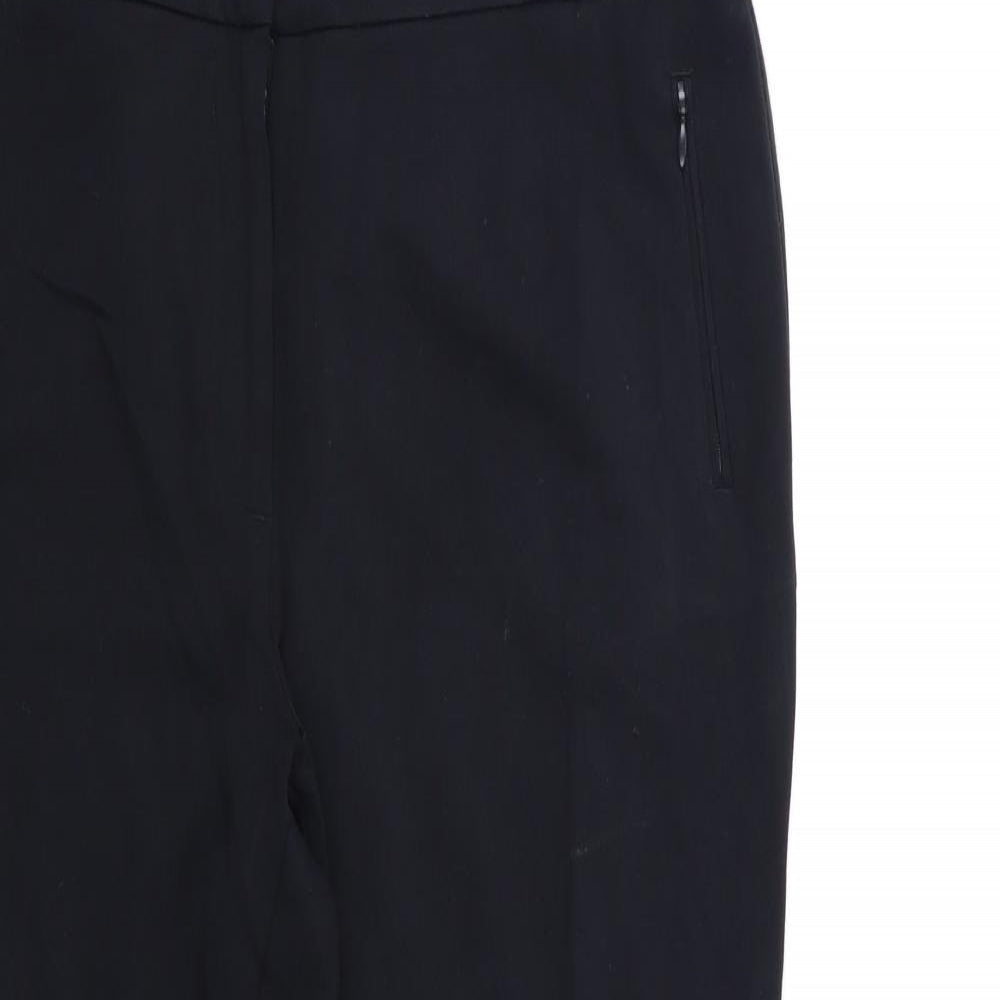 Womens UK Size 14 Marks and Spencer Regular Fit  Black Trousers