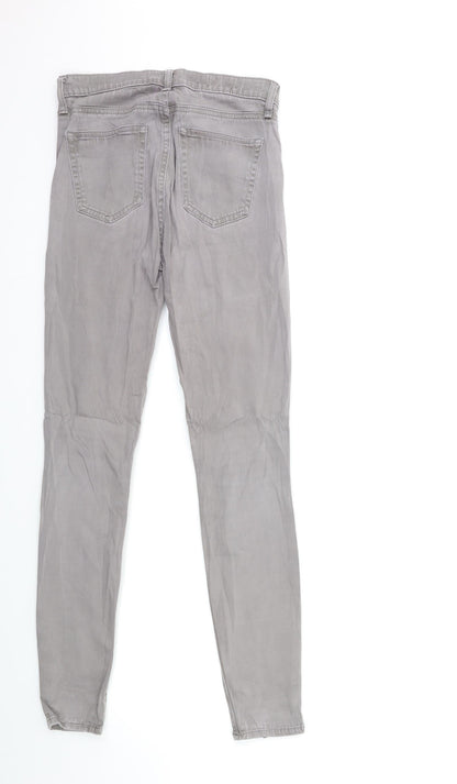 Gap Womens Grey  Denim Skinny Jeans Size 26 in L29 in