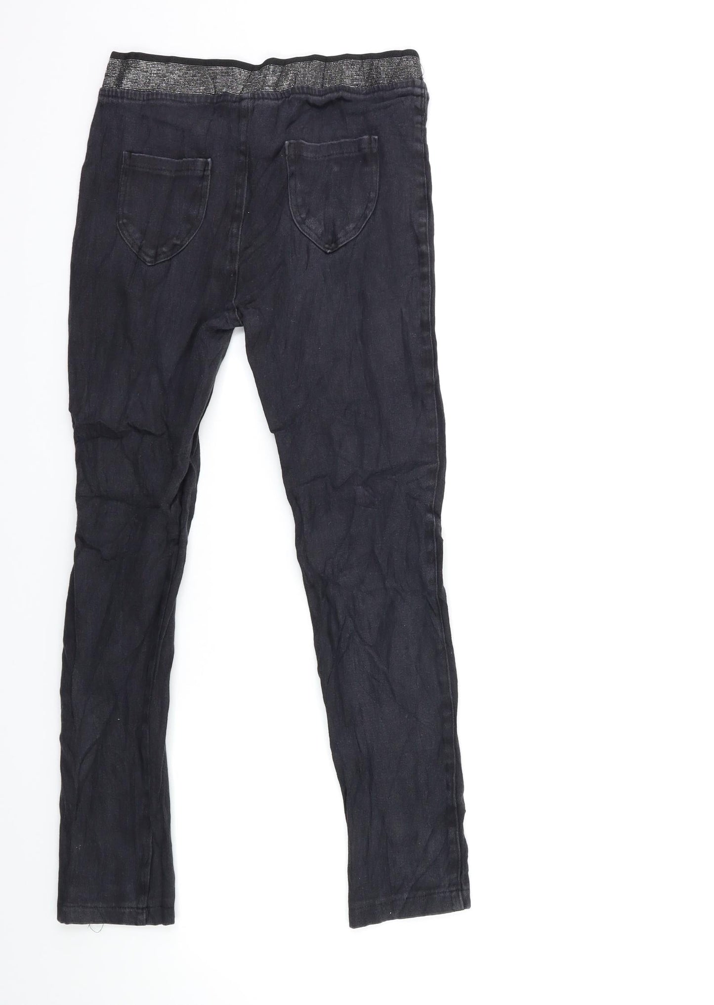 Womens UK Size 24 in Preworn Regular Fit Skinny Grey Jeans