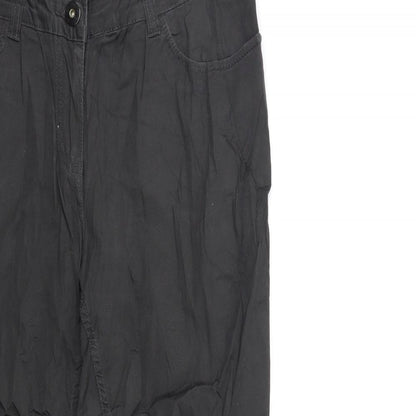 Cecile Womens Grey   Trousers  Size 12 L27 in