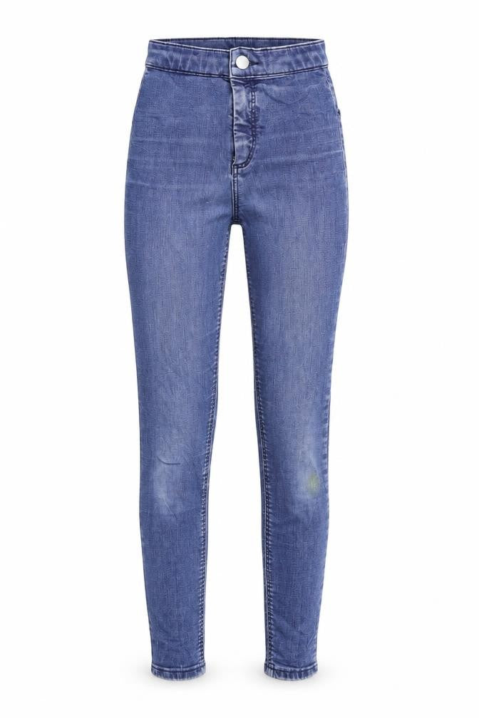 Womens UK Size 26 in Topshop Regular Fit Skinny Blue Jeans