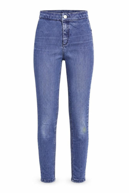 Womens UK Size 26 in Topshop Regular Fit Skinny Blue Jeans