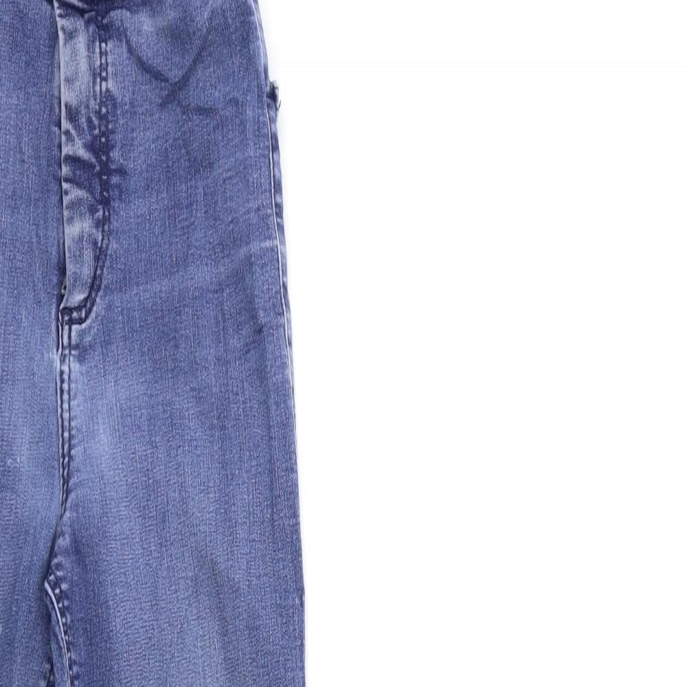 Topshop Womens Blue  Denim Skinny Jeans Size 26 in L30 in