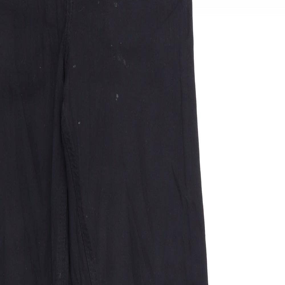 Topshop Womens Black  Denim Skinny Jeans Size 25 in L32 in