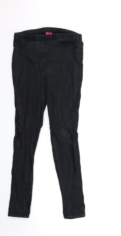 g.21 Womens Black  Denim Jegging Jeans Size 12 L28 in
