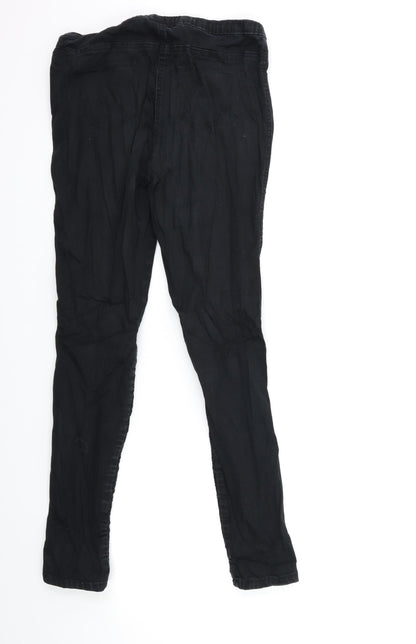g.21 Womens Black  Denim Jegging Jeans Size 12 L28 in