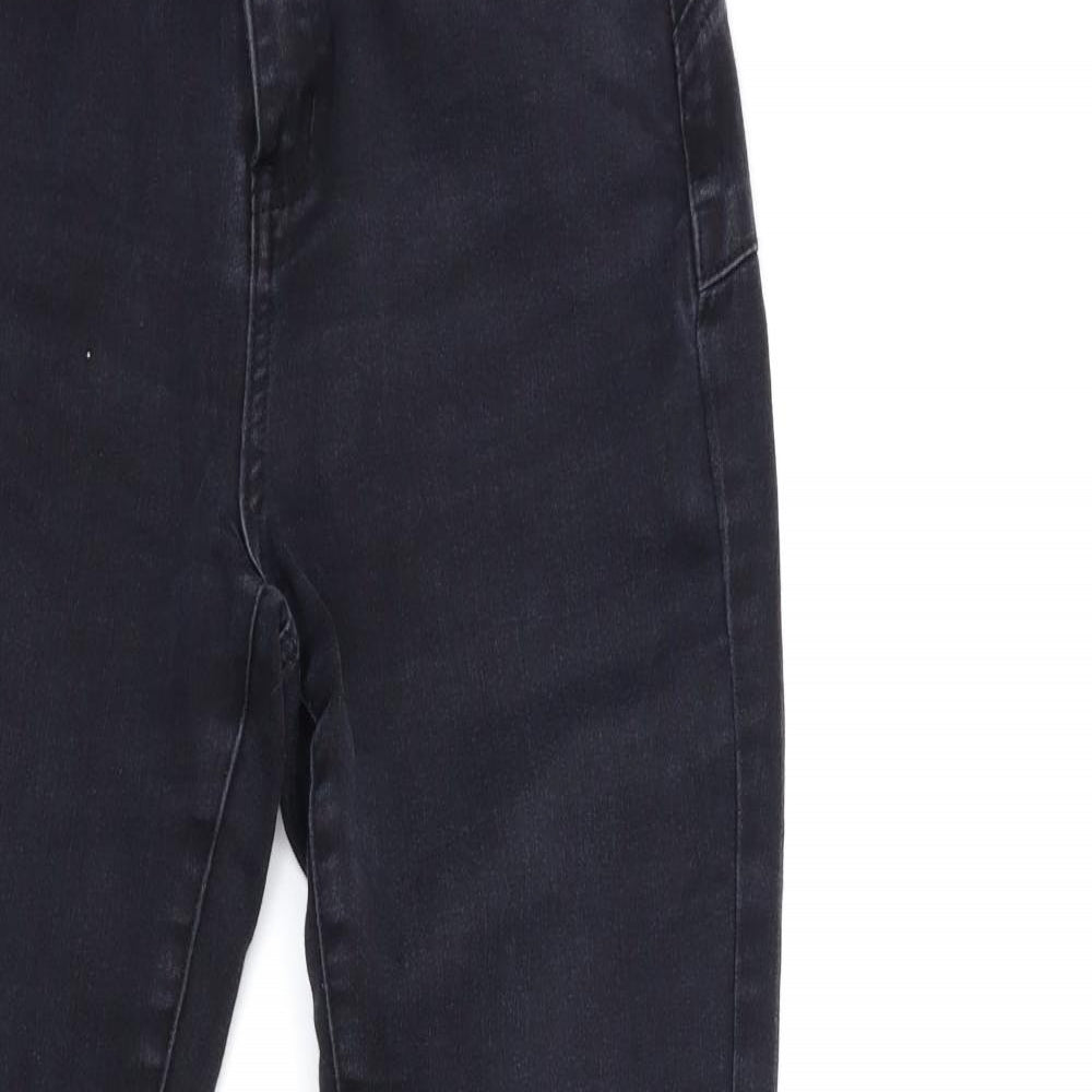 Womens UK Size 26 in Preworn Regular Fit Skinny Black Jeans