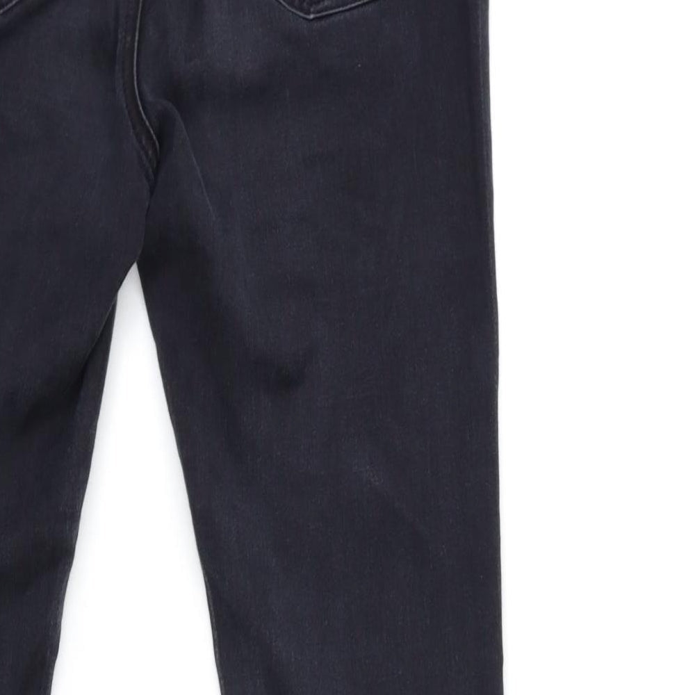 Womens UK Size 26 in Preworn Regular Fit Skinny Black Jeans