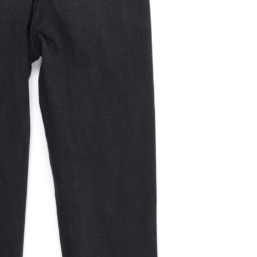 Denim & Co. Womens Black  Denim Skinny Jeans Size 8 L30 in