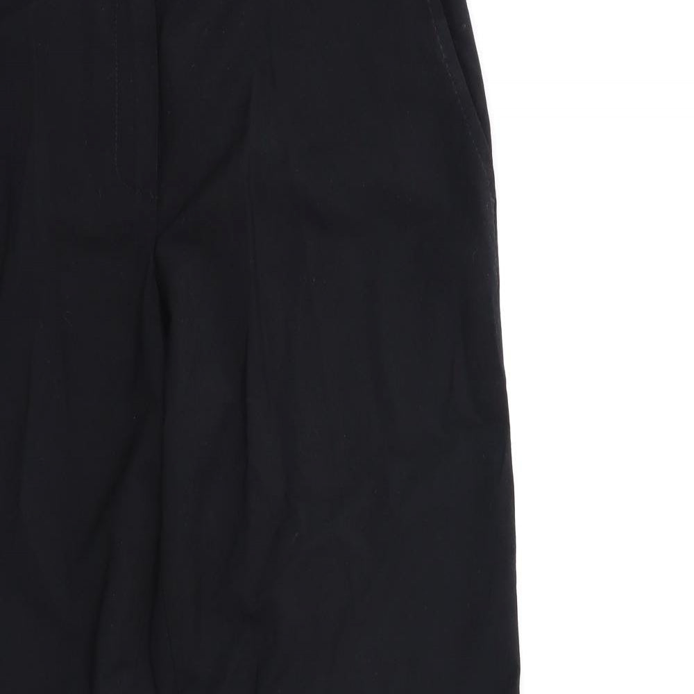 Womens UK Size 14 Marks and Spencer Regular Fit  Black Trousers