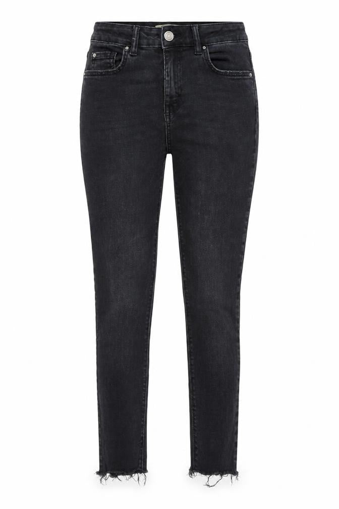 Womens UK Size 8 Denim & Co. Regular Fit Skinny Black Jeans