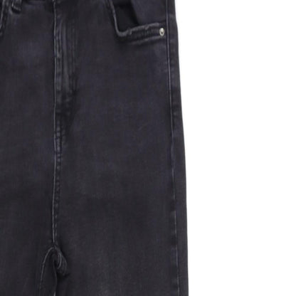 Denim & Co. Womens Black  Denim Skinny Jeans Size 8 L23 in