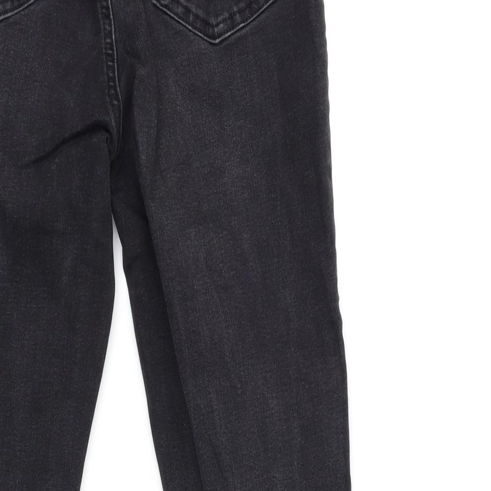 Denim & Co. Womens Black  Denim Skinny Jeans Size 8 L23 in