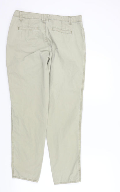 Womens UK Size 12 M&S Regular Fit  Beige Trousers