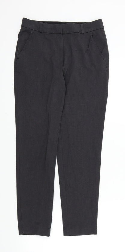 Womens UK Size 8 M&S Regular Fit  Grey Trousers