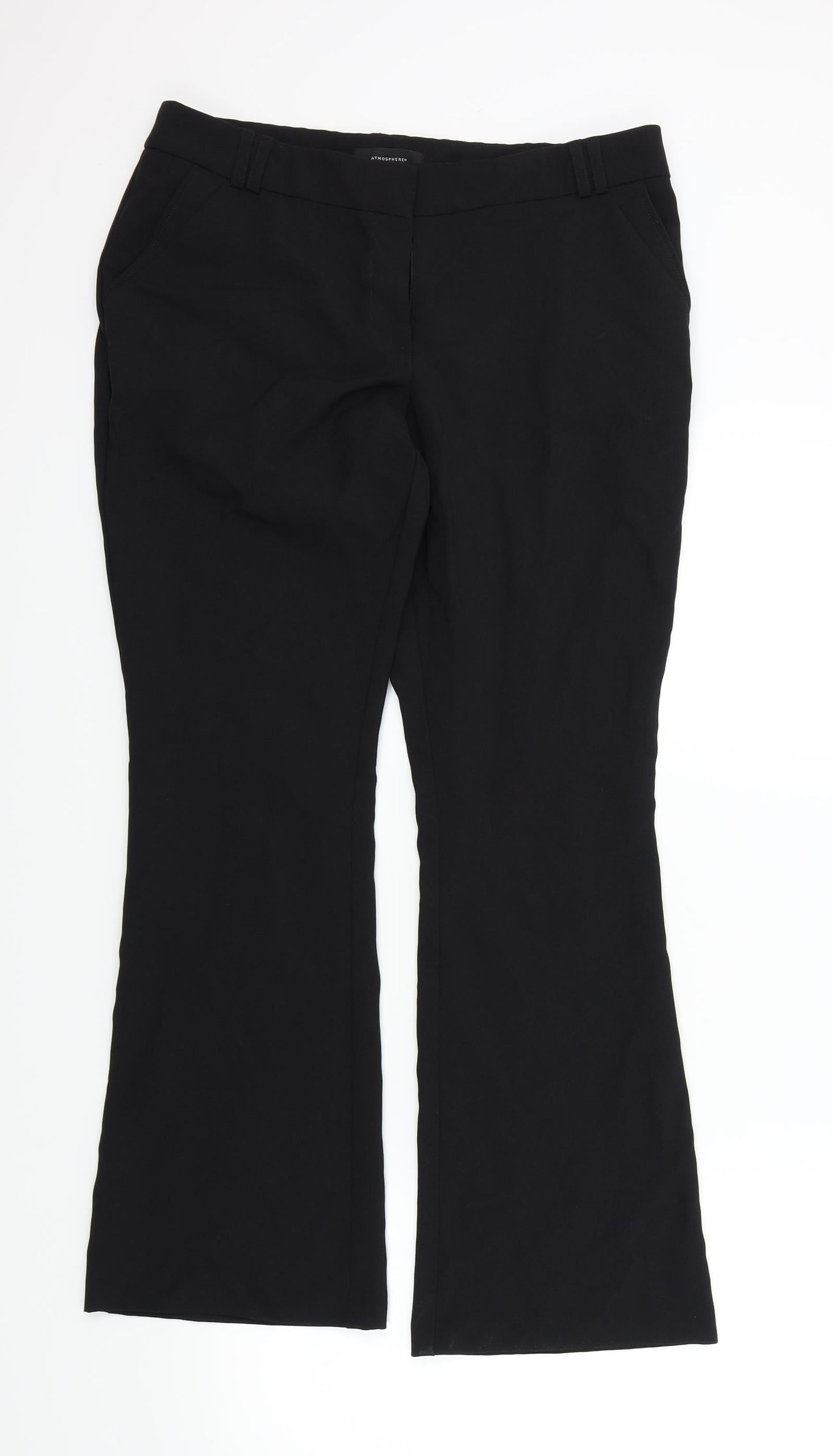 Primark Womens Black   Trousers  Size 12 L28 in