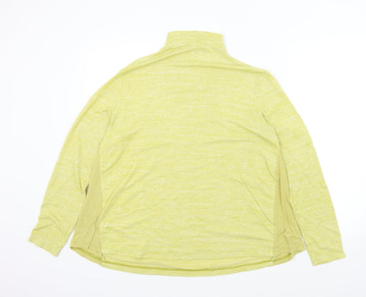 NEXT Womens Yellow   Pullover Jumper Size 16