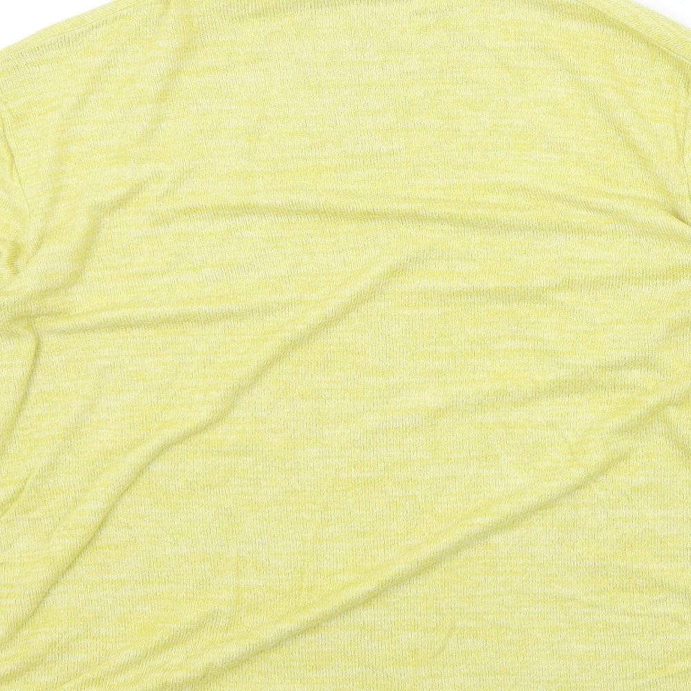 NEXT Womens Yellow   Pullover Jumper Size 16