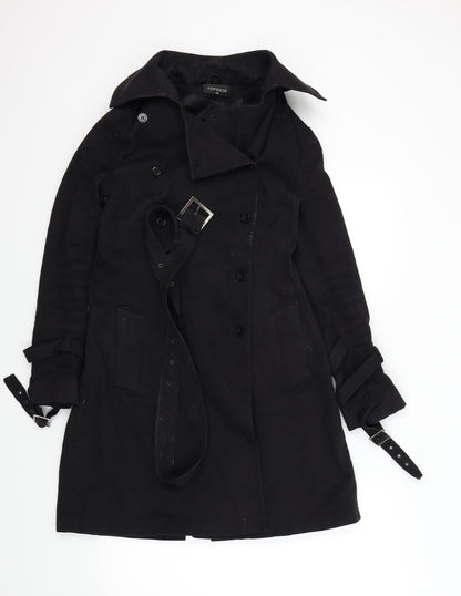 Womens UK Size 10 Topshop Black Jacket