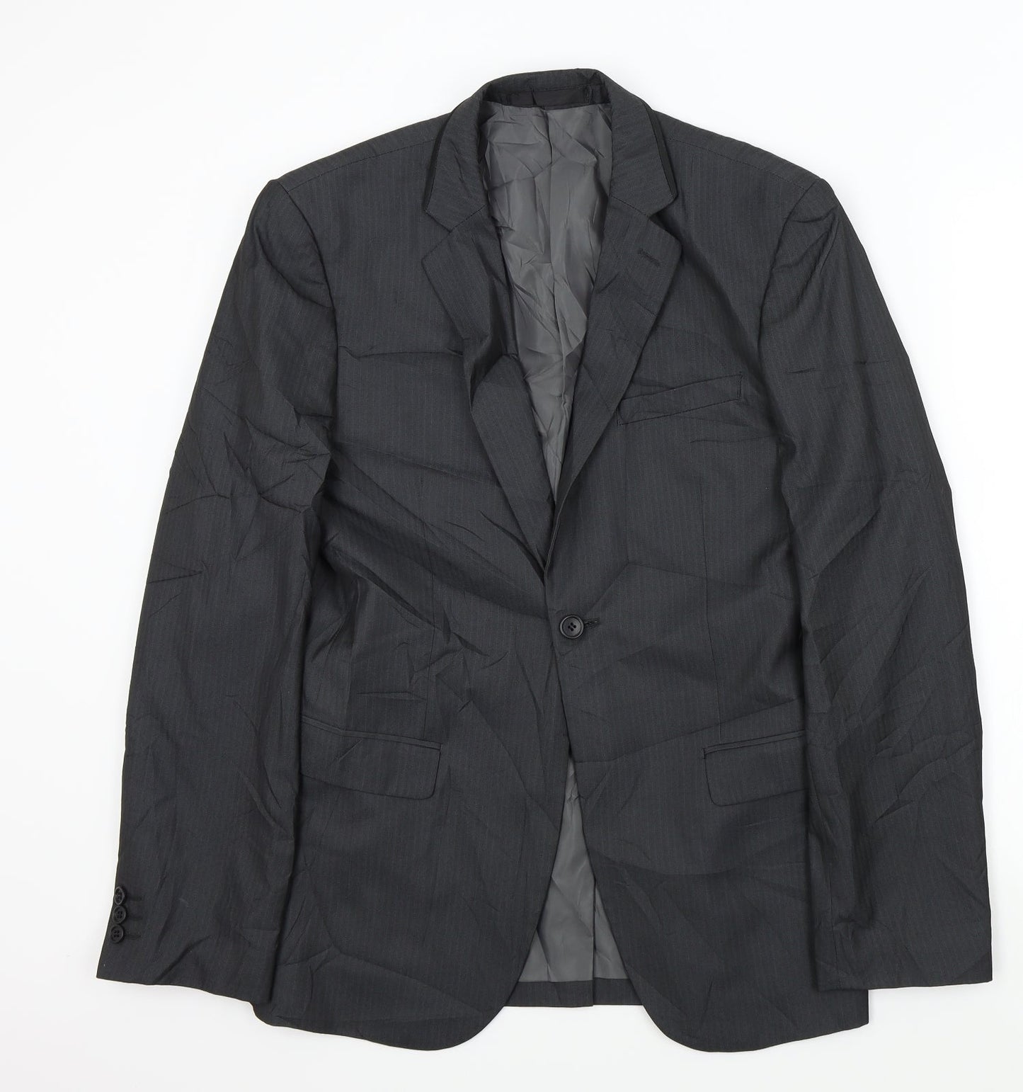 Mens UK Size XL M&S Regular Grey Suit Jacket
