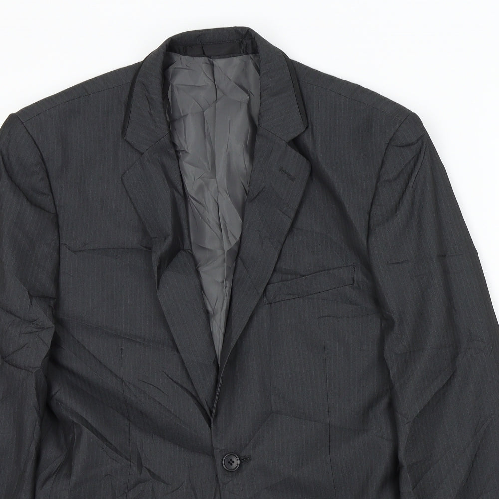 Mens UK Size XL M&S Regular Grey Suit Jacket